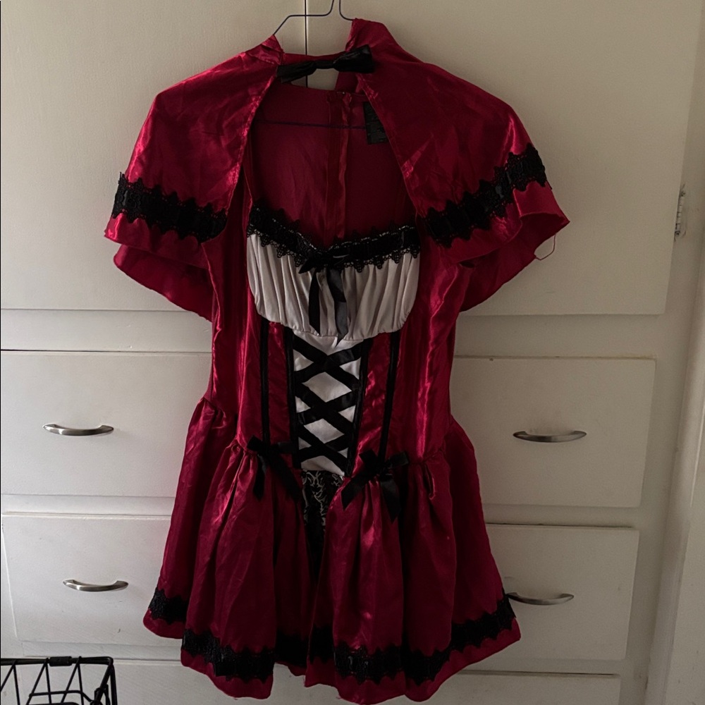 Red and Black Costume Dress